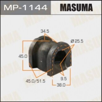 Втулка стабілізатора передня MASUMA MP1144 (фото 1)