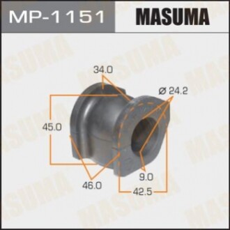 Втулка стабилизатора MP1151