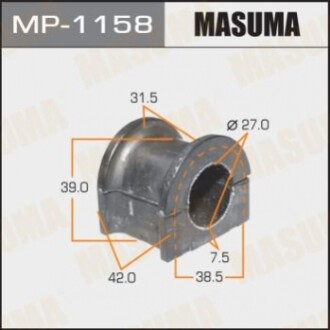 Втулка стабилизатора MP1158