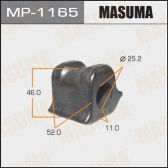 Втулка стійки стабілізатора  (MP-1165) MASUMA MP1165