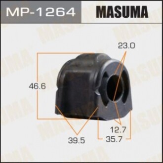 Втулка стабілізатора MASUMA /front/ FORESTER, XV/S13, G33 [уп.2] MP1264