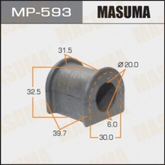 Втулка стабилизатора передняя MP593