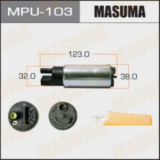 Топливный насос (сетка) MPU103