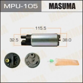 Бензонасос MASUMA, з фільтром сіткою MPU-002. Toyota V=1500-2000 MPU105