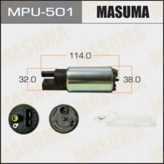 Бензонасос MASUMA, с фильтром сеткой MPU-013. Honda V=1500-1800 MPU501