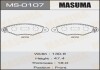 Колодки тормозные AN-8118WK, P56038 передн PEUGEOT 206+ MASUMA MS0107 (фото 1)