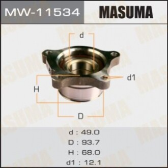 Маточина колеса (MW-11534) MASUMA MW11534