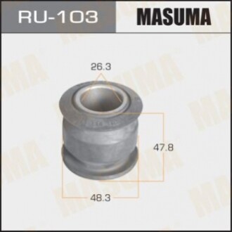 Сайлентблок задньої тяги RU103