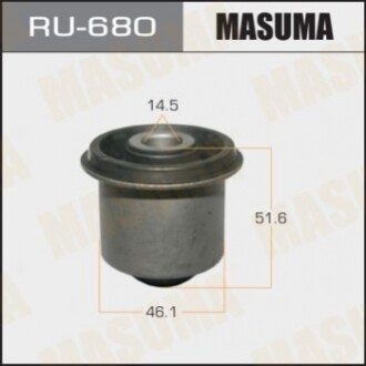 Відбійник MASUMA  L200/ KA4T PAJERO/MONTERO front up RU680