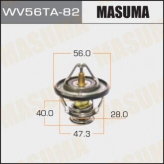 Термостат WV56TA-82 SUBARU OUTBACK (WV56TA-82) MASUMA WV56TA82