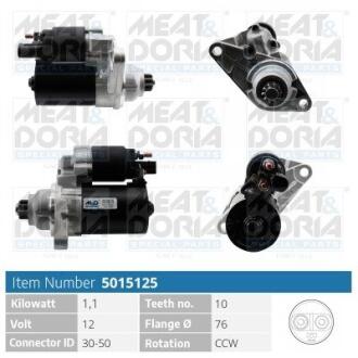 MEATDORIA VW стартер Golf,Polo,Skoda Fabia,Octavia,Seat,Audi 5015125