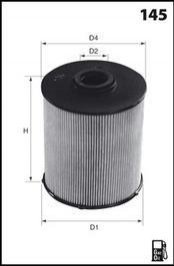 Паливний фільтр MECAFILTER ELG5408 (фото 1)