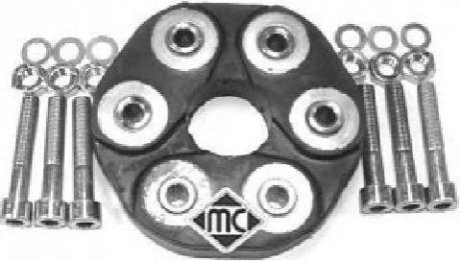Еластична муфта карданного валу MB 190 (W201), C (CL203), C T-MODEL (S202), C T-MODEL (S203), C (W202) 1.8-3.2 10.82-03.03 Metalcaucho 00952 (фото 1)