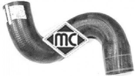 Патрубок радіатора охолодження Metalcaucho 08620 (фото 1)