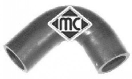 Патрубок системи охолодження Metalcaucho 09056 (фото 1)