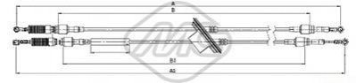 Трос зчеплення Metalcaucho 81161 (фото 1)