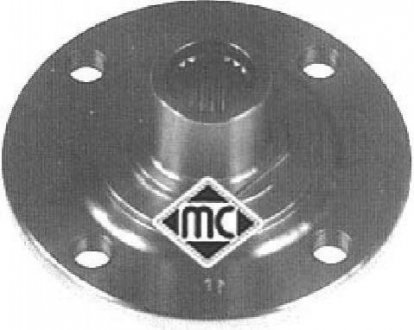Ступица передняя Metalcaucho 90067 (фото 1)