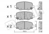 Комплект тормозных колодок Metelli 22-1002-1 (фото 1)