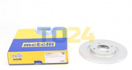 Тормозной диск Metelli 23-0401C (фото 1)