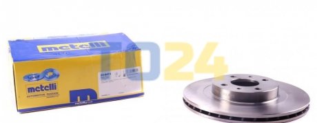 Тормозной диск (передний) Metelli 23-0411 (фото 1)