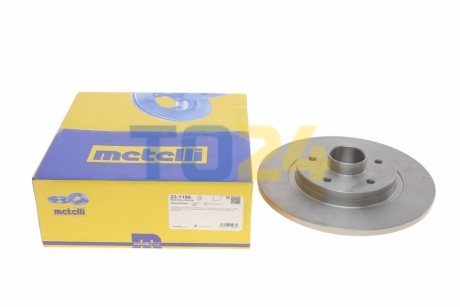 Гальмівний диск (задній) Metelli 23-1196 (фото 1)