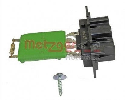 Резистор вентилятора печи. постоянный METZGER 0917108 (фото 1)