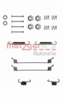 Комплект пружинок колодок ручника Citroen Xsara/Peugeot 205/306 83- METZGER 1050651 (фото 1)