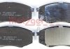 Колодки гальмівні (передні) Hyundai Accent I/II 89-06/Getz 02-11 (Akebono) METZGER 1170524 (фото 2)