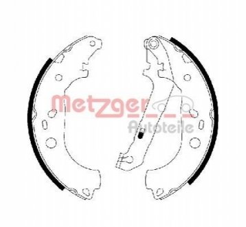 Гальмівні колодки (набір) METZGER MG211 (фото 1)