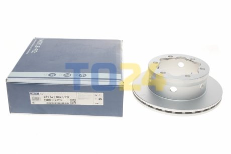 Тормозной диск (задний) MEYLE 015 523 0023/PD (фото 1)