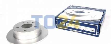 Тормозной диск (задний) MEYLE 015 523 0027/PD (фото 1)