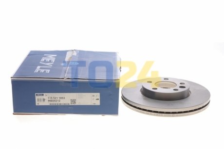 Тормозной диск (передний) MEYLE 1155211053 (фото 1)
