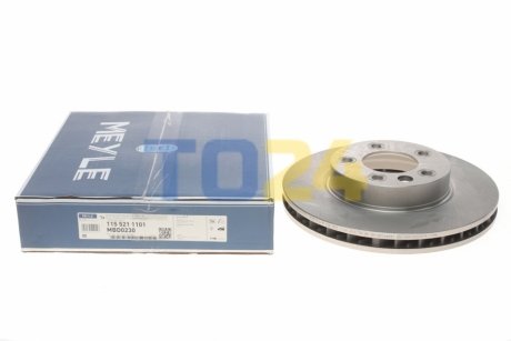 Тормозной диск (передний) MEYLE 115 521 1101 (фото 1)