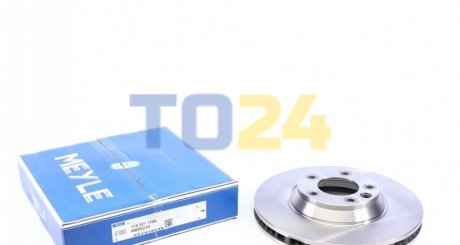 Тормозной диск (передний) MEYLE 115 521 1104 (фото 1)