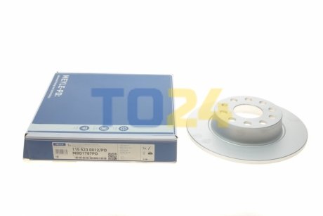 Тормозной диск (задний) MEYLE 1155230012PD (фото 1)