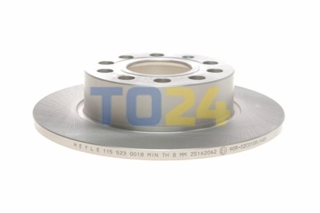 Гальмівний диск (задній) MEYLE 1155230018 (фото 1)
