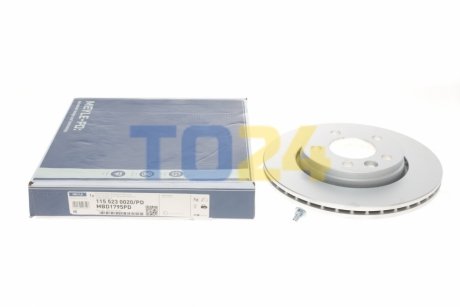 Тормозной диск (задний) 115 523 0020/PD