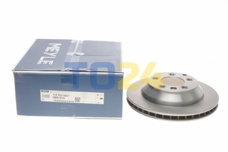 Тормозной диск (задний) MEYLE 115 523 0041 (фото 1)