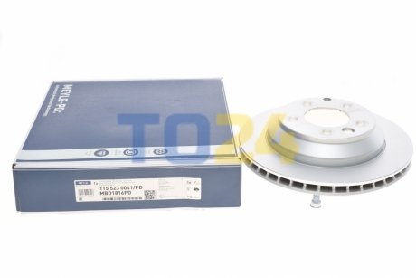 Тормозной диск (задний) MEYLE 1155230041PD (фото 1)