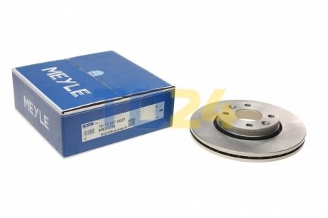 Гальмівний диск (передній) MEYLE 16-15 521 0027 (фото 1)