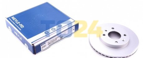 Тормозной диск (передний) MEYLE 16-15 521 0037/PD (фото 1)