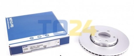 Тормозной диск (передний) MEYLE 183 521 1040/PD (фото 1)