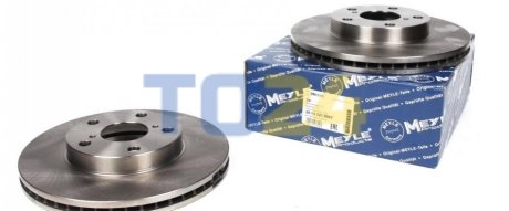 Гальмівний диск (передній) MEYLE 30-15 521 0067 (фото 1)