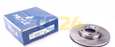 Тормозной диск (передний) MEYLE 35-15 521 0038 (фото 1)