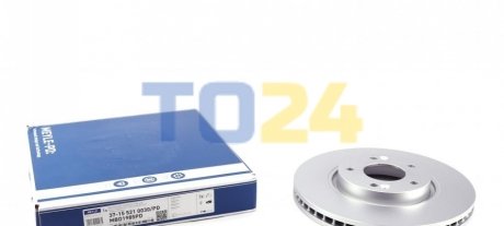 Гальмівний диск (передній) MEYLE 37-15 521 0030/PD (фото 1)