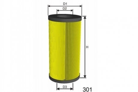 Масляный фильтр MISFAT L102 (фото 1)
