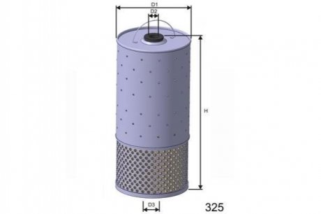Масляний фільтр MISFAT L528 (фото 1)