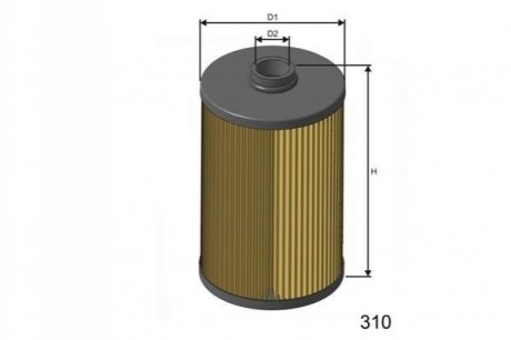 Топливный фильтр MISFAT F645 (фото 1)