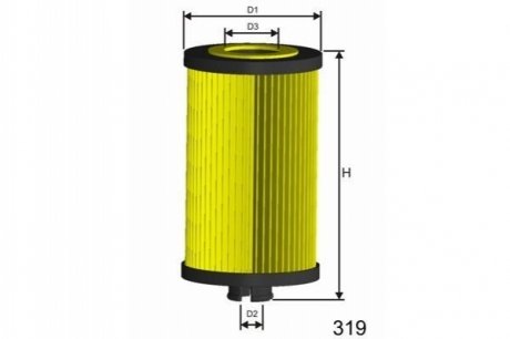 Масляный фильтр MISFAT L007 (фото 1)