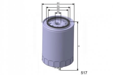 Топливный фильтр M350